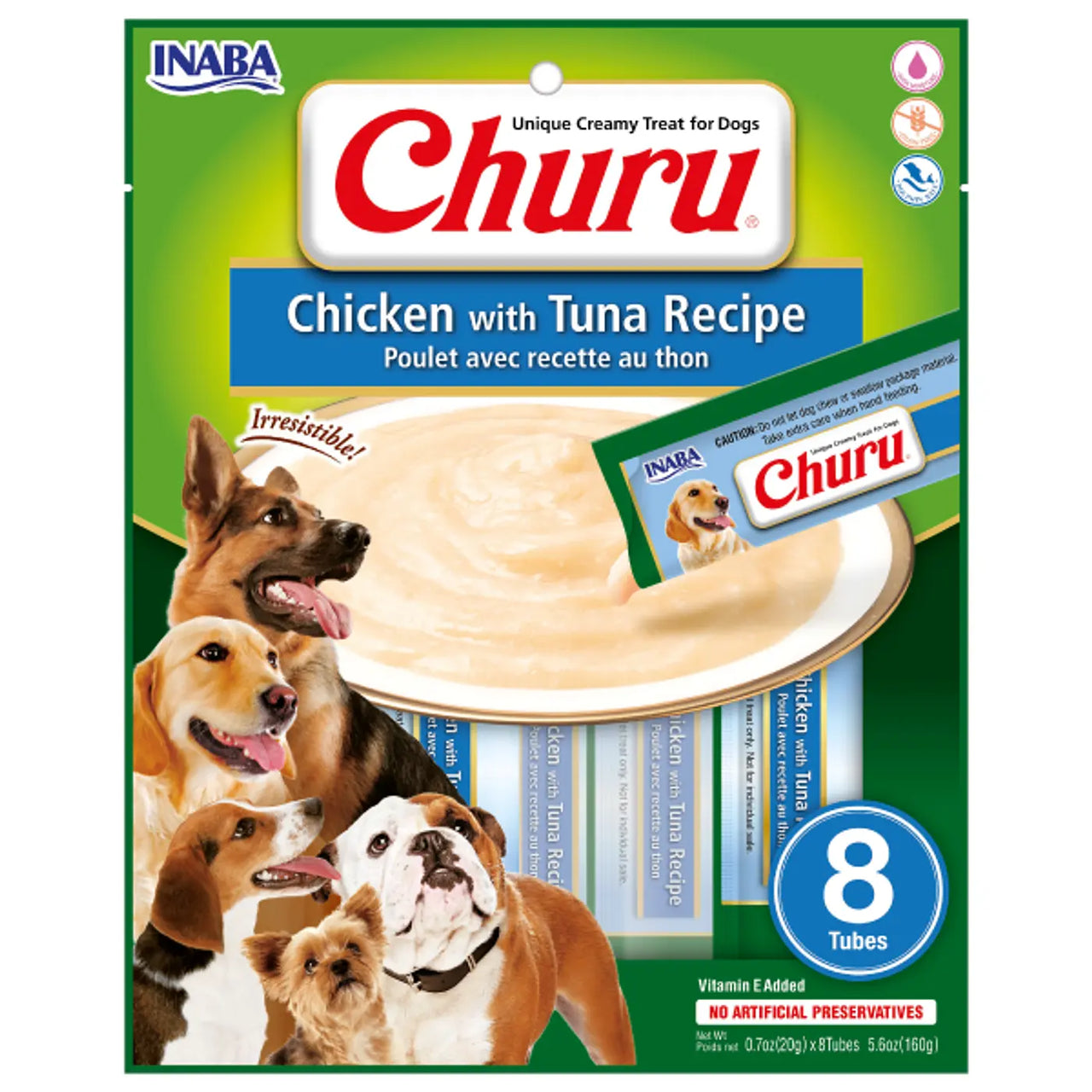 Churu Perro Pollo y Atún