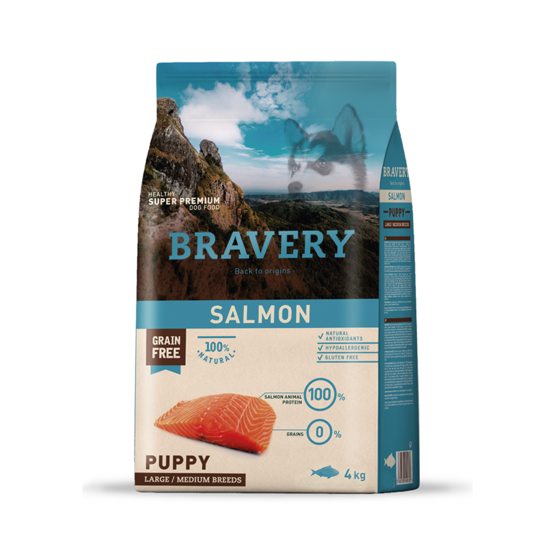 Bravery Puppy Salmón (raza mediana/grande)