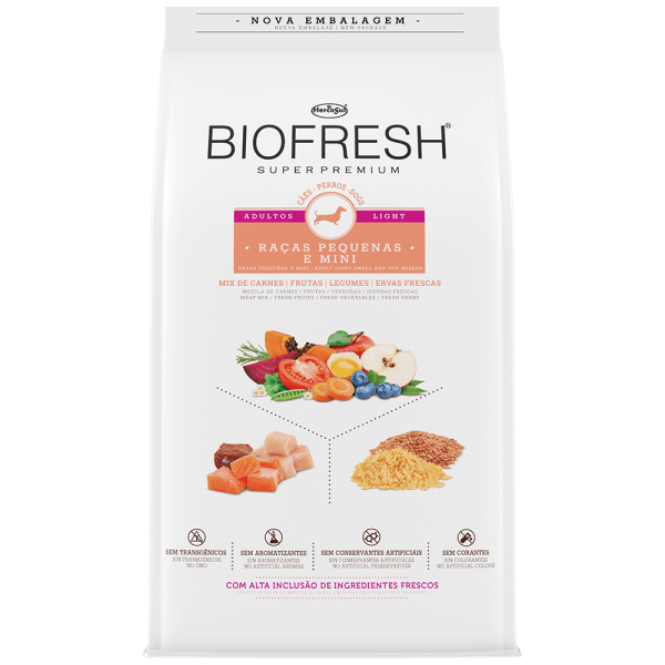 Biofresh perro light raza pequeña 3kg
