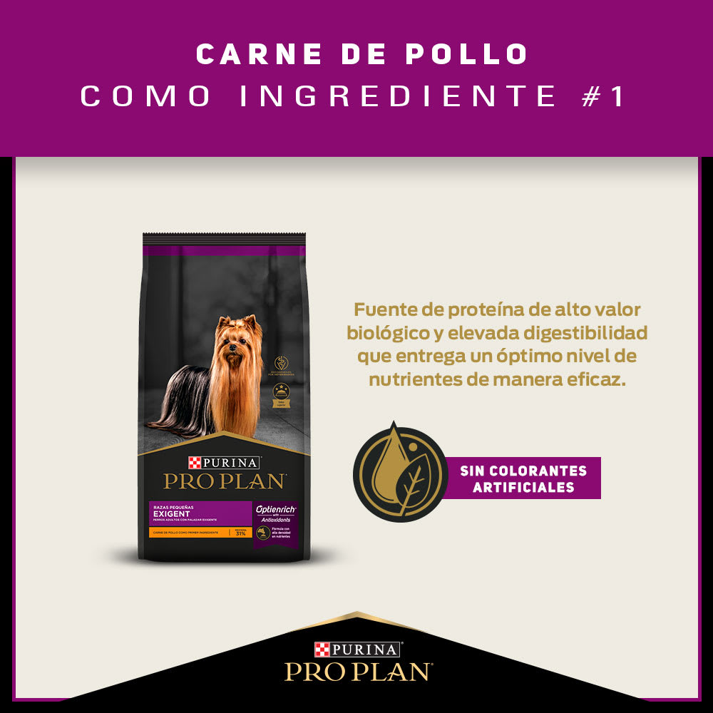 Pro Plan Perro Exigent Raza Pequeña