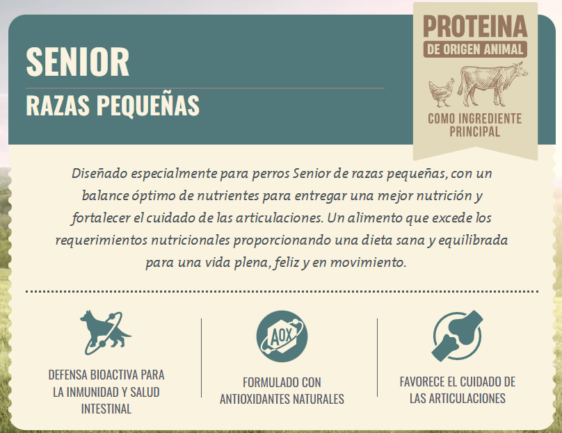 Nómade Senior Razas Pequeñas 9 kg