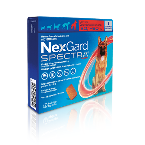 Nexgard Spectra perros 30,1 - 60 kg