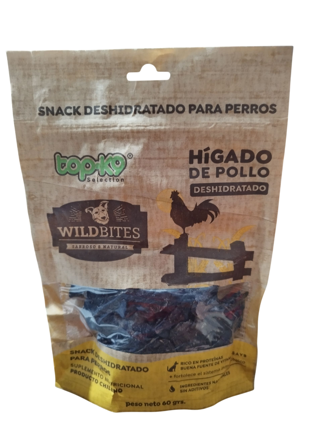 WildBites - Snacks deshidratados para perros