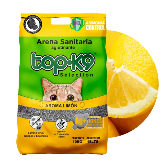 Arena Sanitaria TopK9 con iones de plata