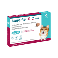 Thumbnail for Simparica Trio - Antiparasitario interno y externo