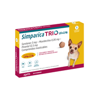 Thumbnail for Simparica Trio - Antiparasitario interno y externo