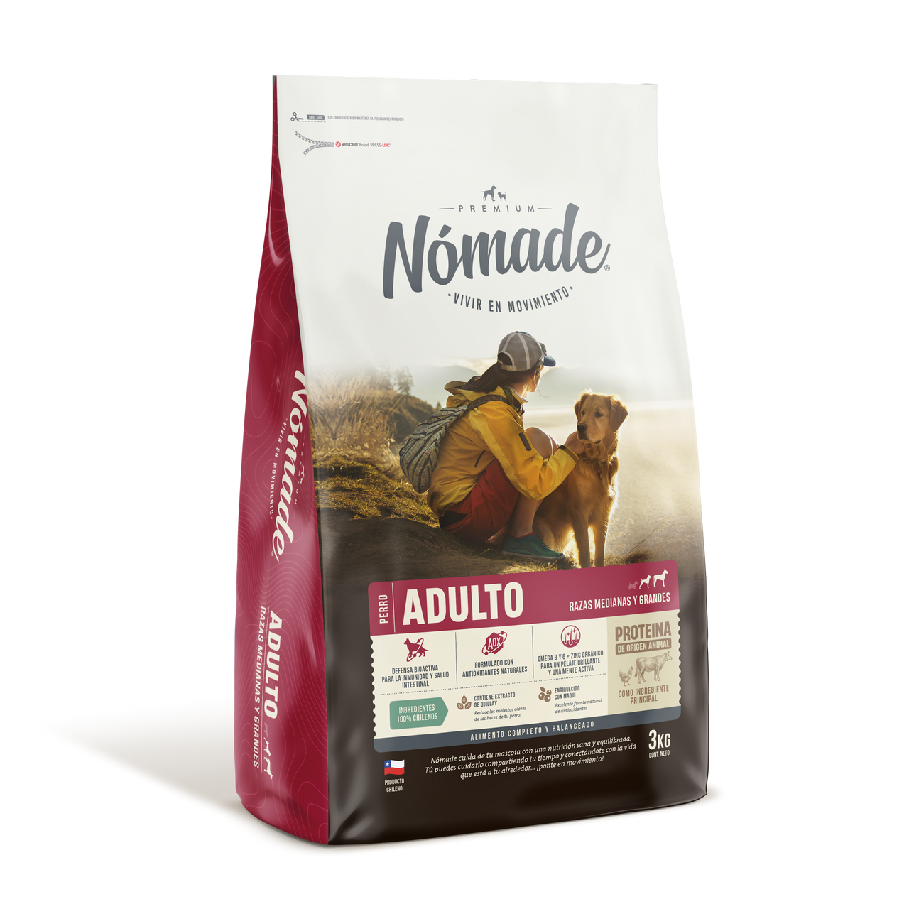 Nómade Adultos Razas Medianas y Grandes 20 kg