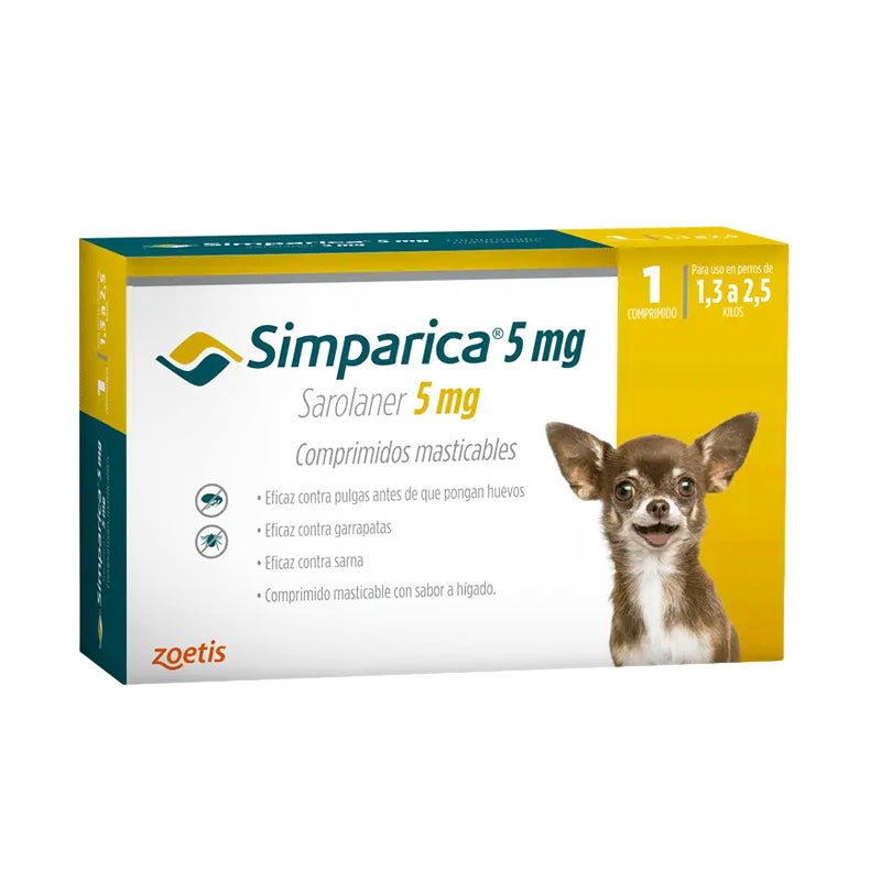 Simparica Perro 1,3 - 2,5kg