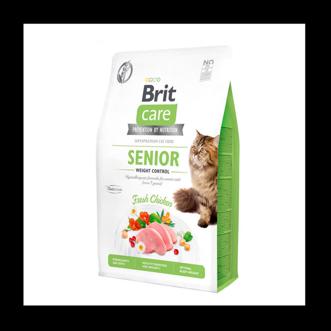 Brit care Gato senior control peso 7kg