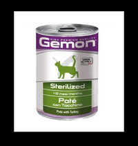 Thumbnail for Gemon pate gato esterilizado pavo 400 gr