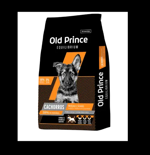 Old prince perro cachorro 15 kg