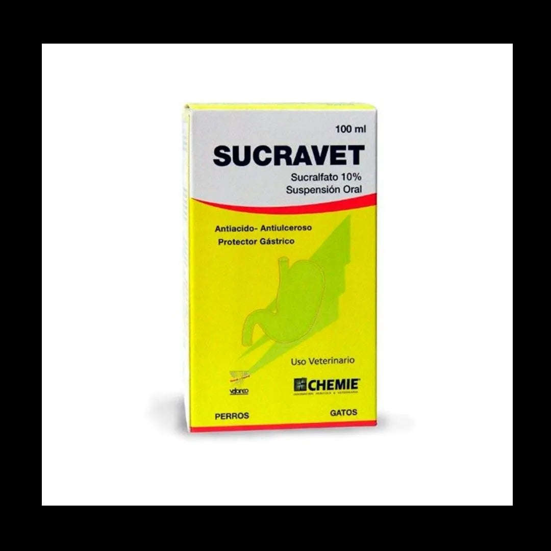 Sucravet 100ml (VENTA EXCLUSIVA BAJO RECETA MEDÍCA VETERINARIA)