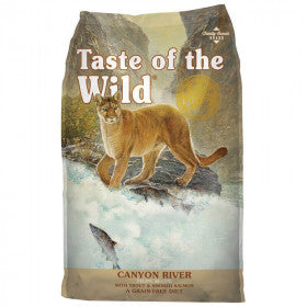 Taste of the Wild Canyon River (Trucha y salmón) gato