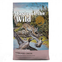 Thumbnail for Taste of the Wild Lowland Creek (Pato asado & Codorniz asada) gato