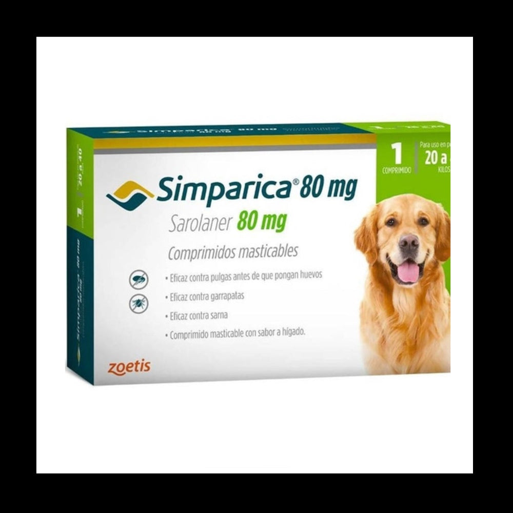 Simparica Perro 20 - 40kg 1 tableta