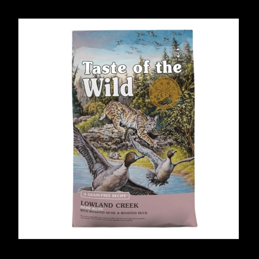 Taste of the wild Gato lowland creek 6.6kg (Pato codorniz)