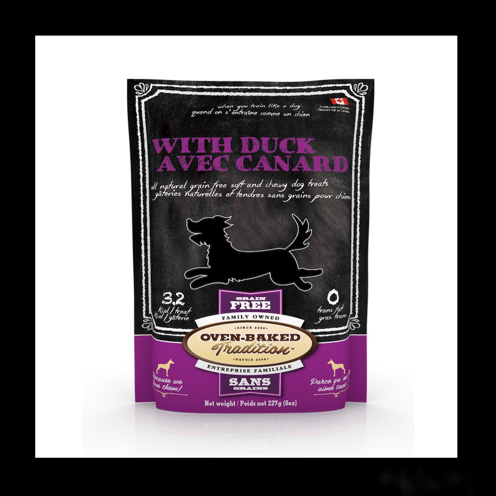 Oven Baked Dog treat pato 227gr.