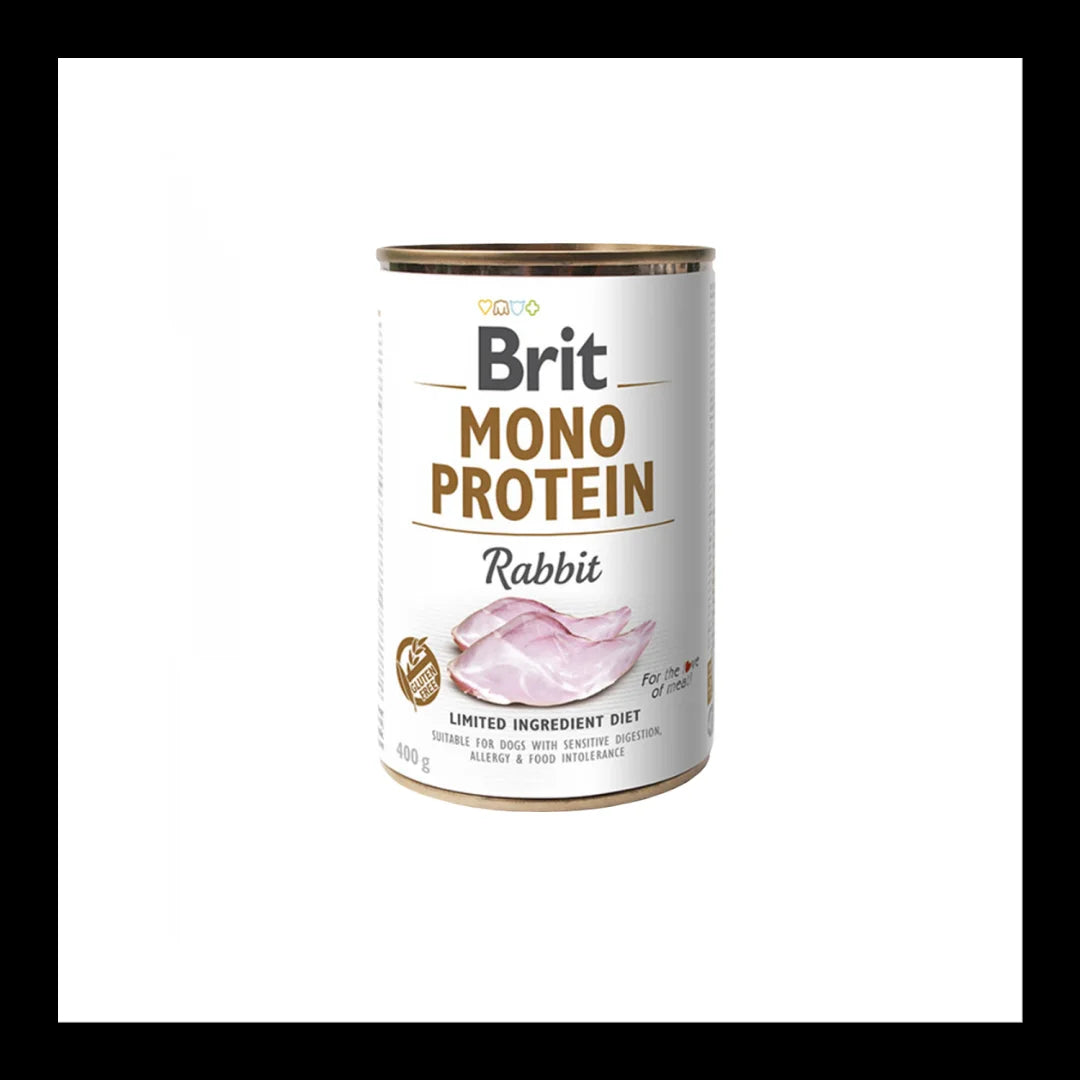 Brit mono proteíco - Conejo (lata 400gr)